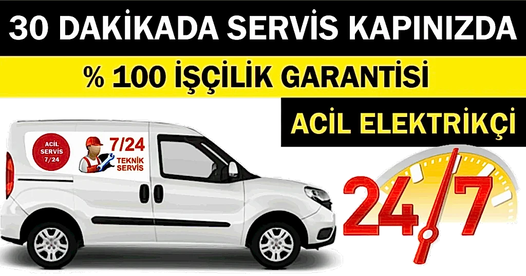 İstanbul'da, en yakın elektrikçi hizmeti sunan mobil elektrik tamircisi ekibimiz, her türlü elektrik sorununuz için 7/24 hizmet vermektedir.